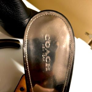 Coach Leather Heels size 11